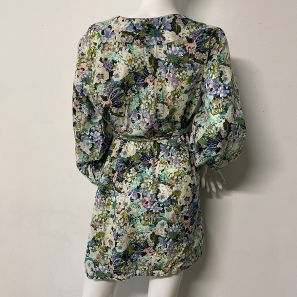 Plum Pretty Sugar‎ Floral Bridal Kimono Robe - Picture 3 of 15